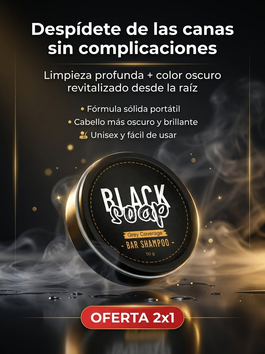 Black Soap 🖤 Revive Tu Color